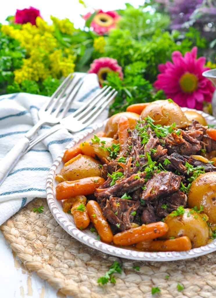 Amish Chuck Roast Recipe {Instant Pot, Slow Cooker + Oven!} The