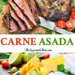 Grilled steak tacos are delicious with this Carne Asada steak marinade!