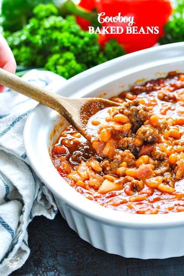 Cowboy Baked Beans The Seasoned Mom