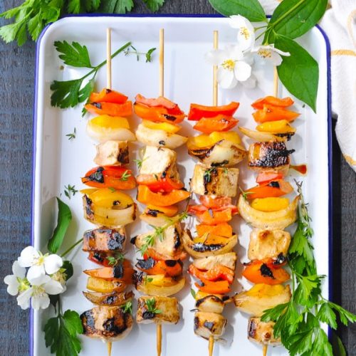 Maria's Ranch Chicken Kabobs The Seasoned Mom