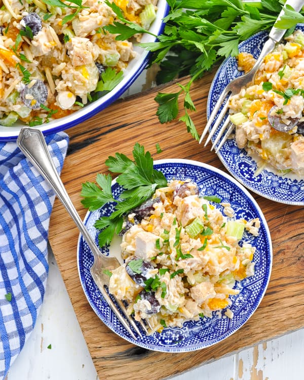 Southern Chicken and Rice Salad is a prep ahead lunch or dinner option.