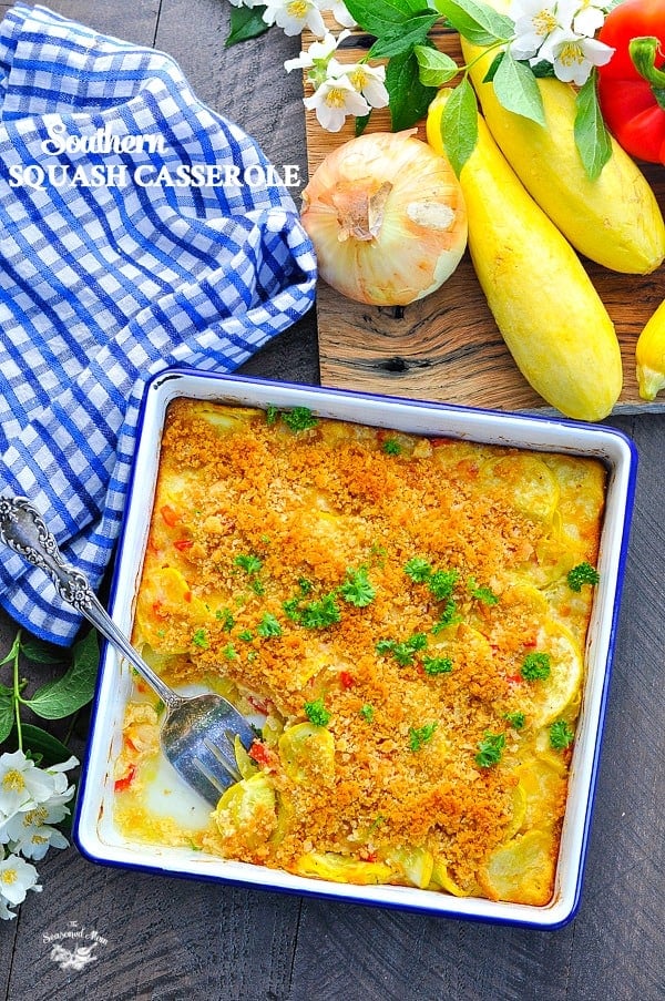 Southern Squash Casserole The Seasoned Mom