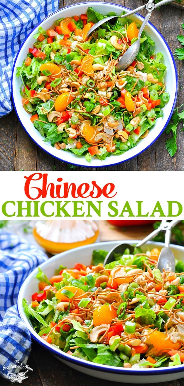Easy Chinese Chicken Salad Recipe | The Seasoned Mom