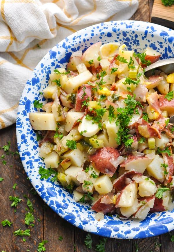 The perfect potluck picnic side dish -- German Potato Salad!