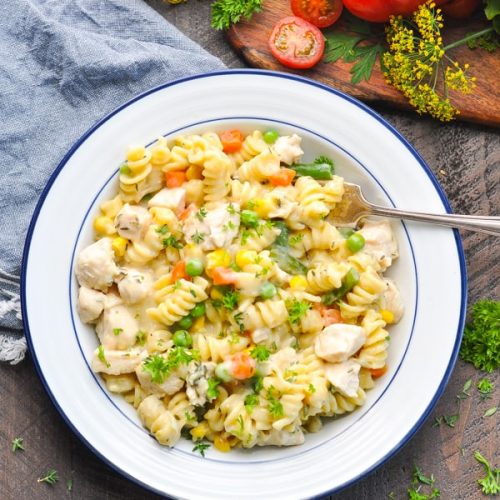 DumpandBake Chicken Pot Pie Pasta The Seasoned Mom