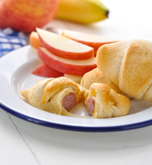 crescent roll hot dogs