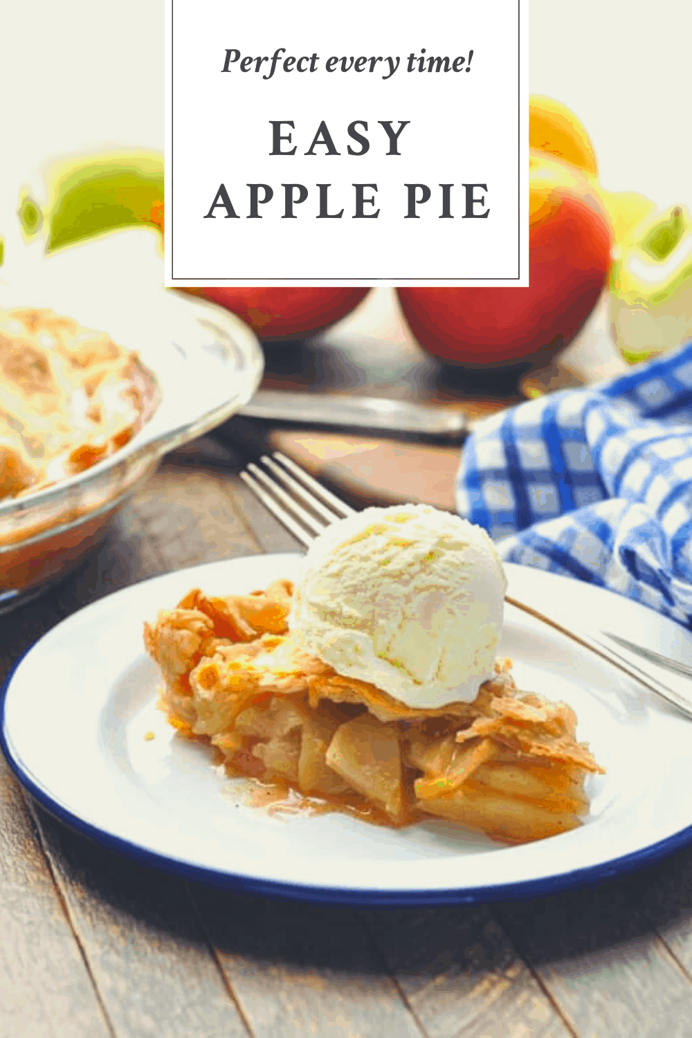Mom's Easy Apple Pie - The Seasoned Mom