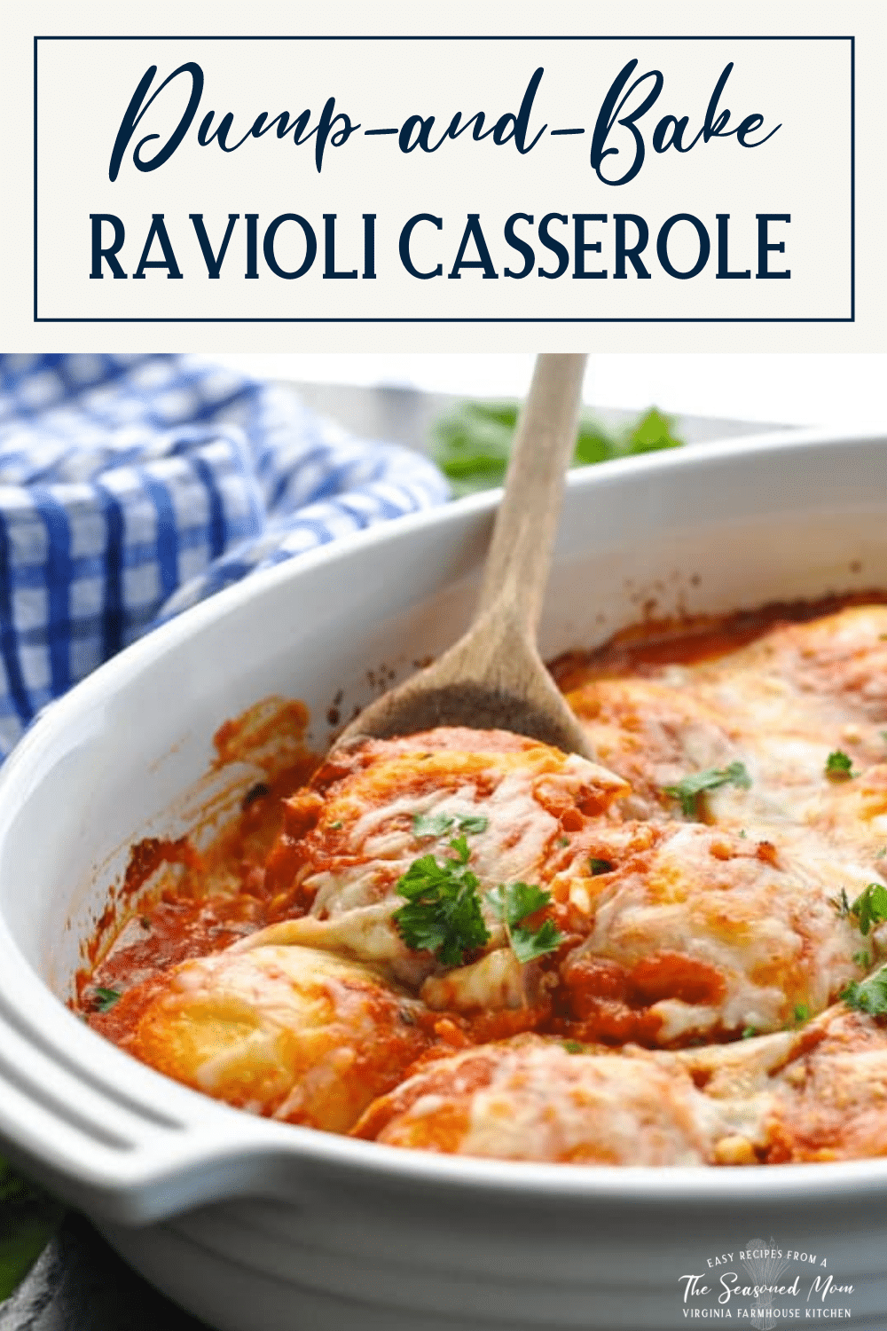 Ravioli Casserole   The Seasoned Mom