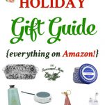 Long collage image of Holiday Gift Guide 2018