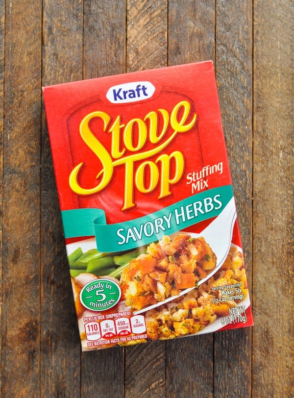 Box of Stove Top Stuffing