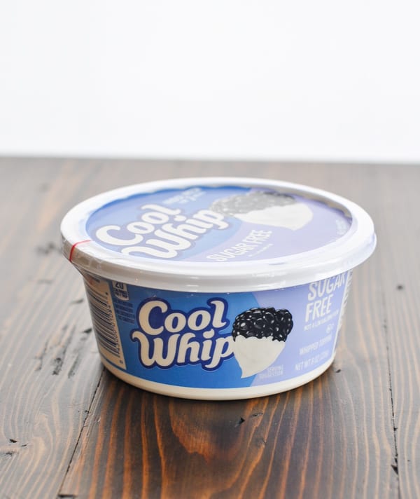Container of Cool Whip