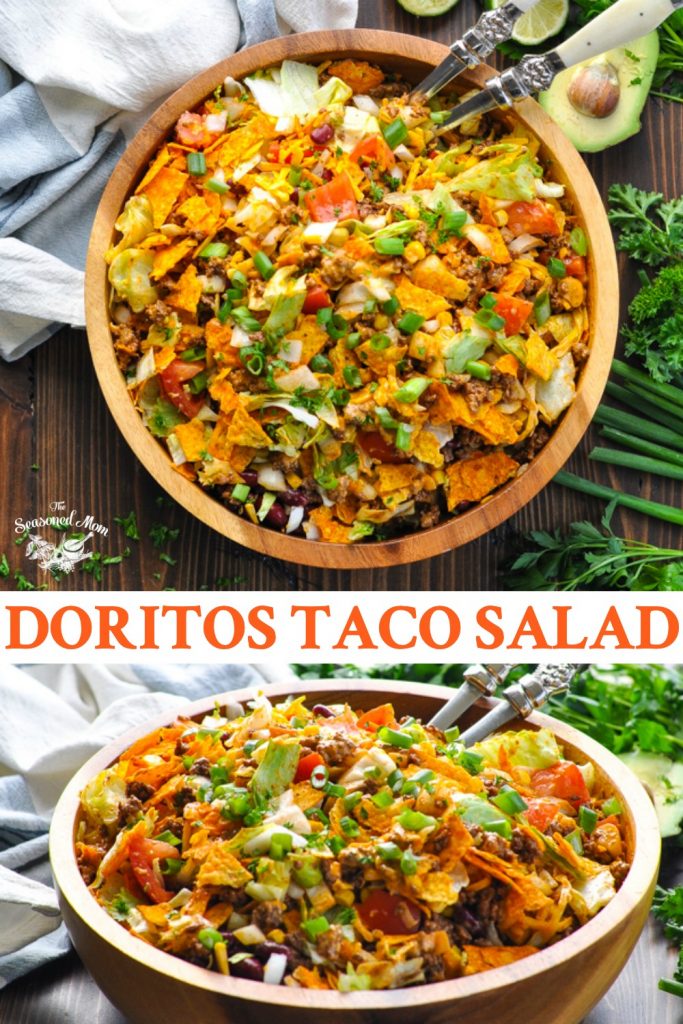 Doritos Taco Salad - The Seasoned Mom