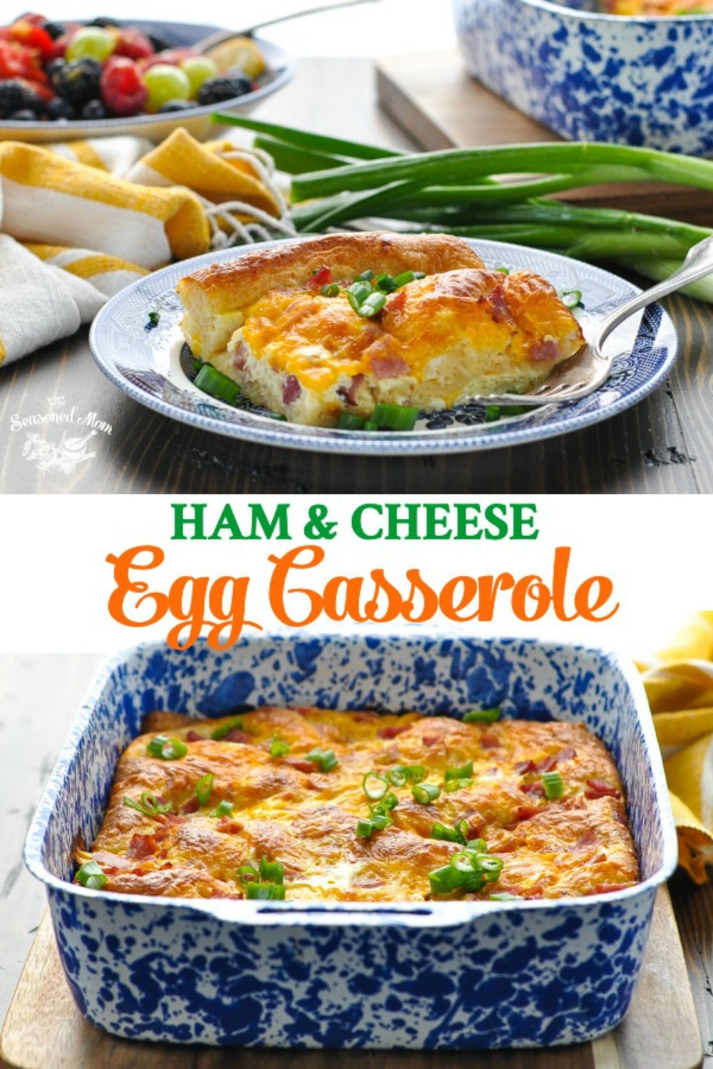 Ham and Cheese Egg Casserole Recipe The Seasoned Mom