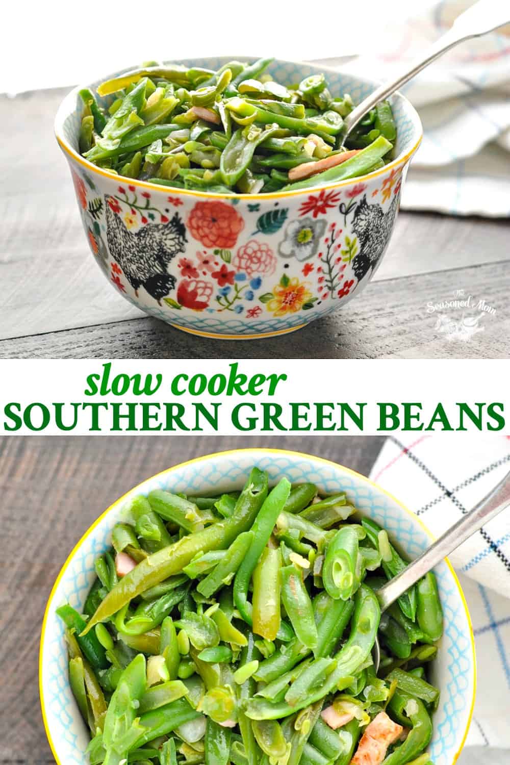 Slow Cooker Southern Green Beans The Seasoned Mom