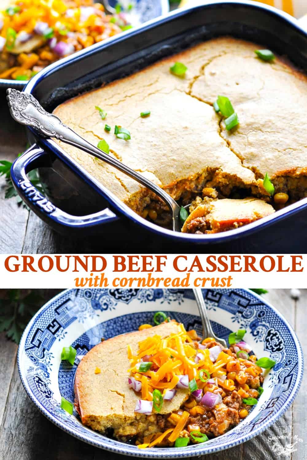 Ground Beef Casserole with Cornbread Crust The Seasoned Mom