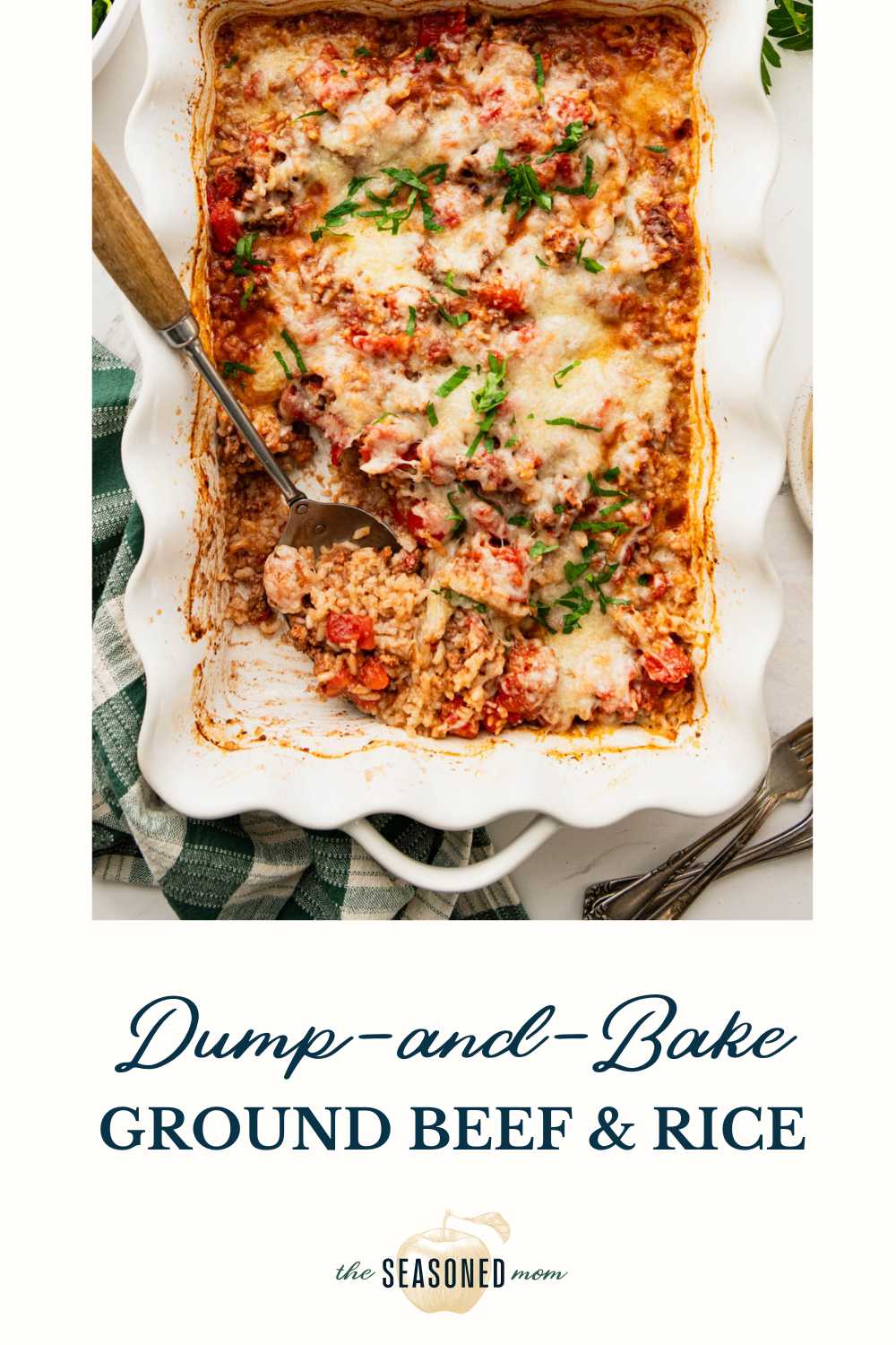 Ground Beef and Rice Casserole {Easy Dump-and-Bake Dinner} – The ...