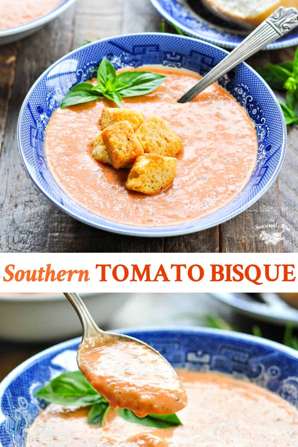 Homemade Tomato Bisque Soup The Seasoned Mom