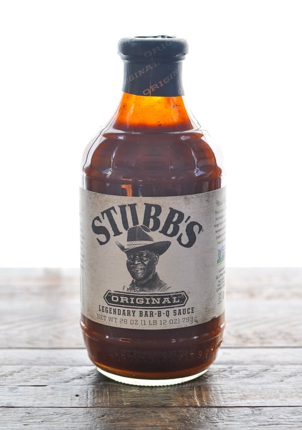 Bottle of Stubbs Barbecue Sauce