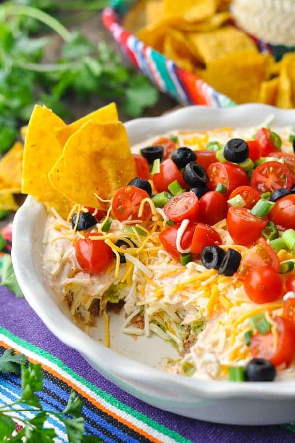 7 Layer Bean Dip The Seasoned Mom