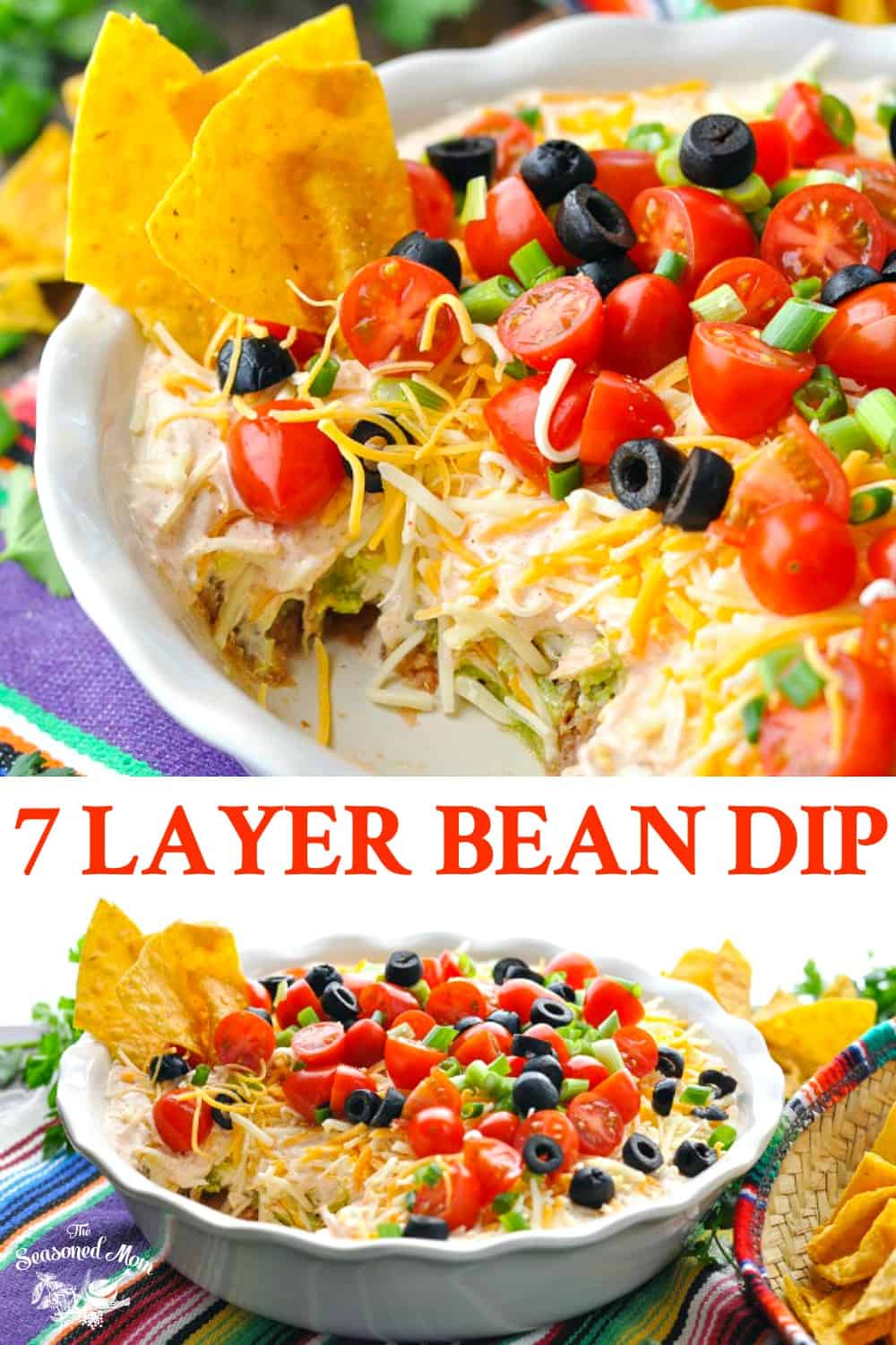 7 Layer Bean Dip The Seasoned Mom