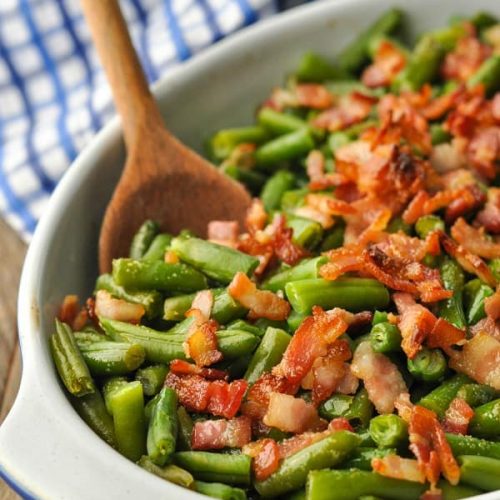 Arkansas Green Beans with Bacon The Seasoned Mom