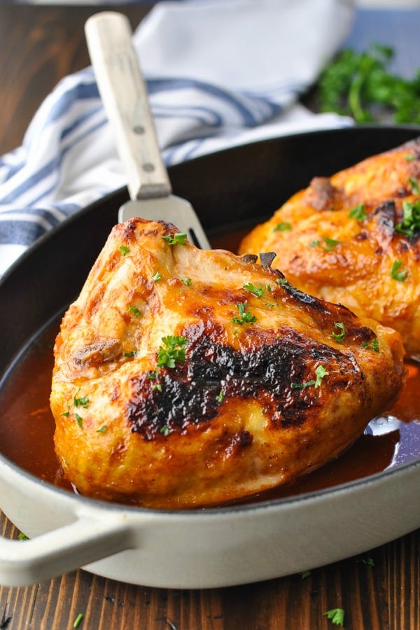 Oven BBQ Chicken Breast - The Seasoned Mom