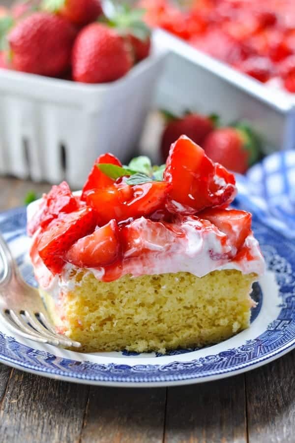 Strawberry Shortcake Cake Recipe The Seasoned Mom
