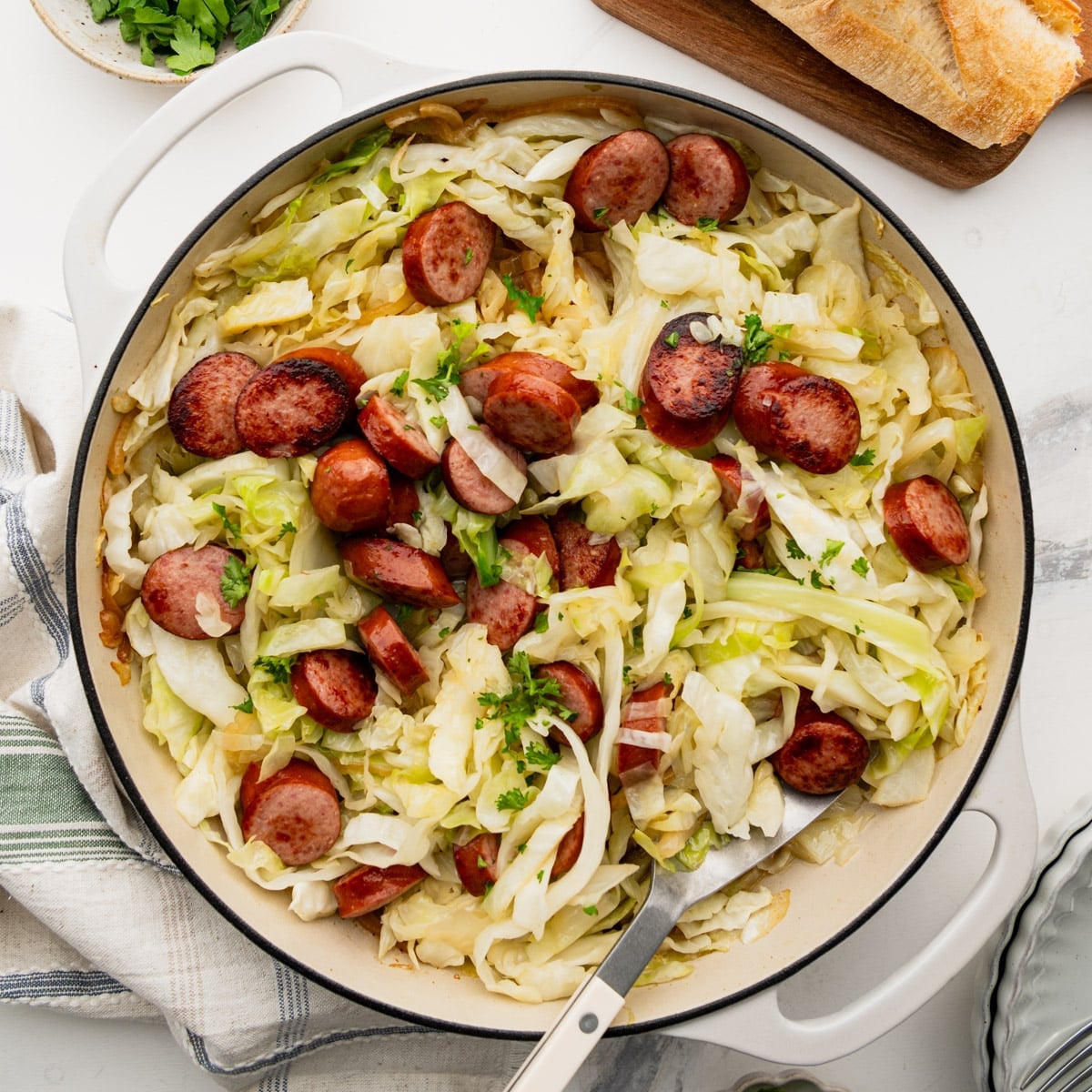 Sausage and Cabbage