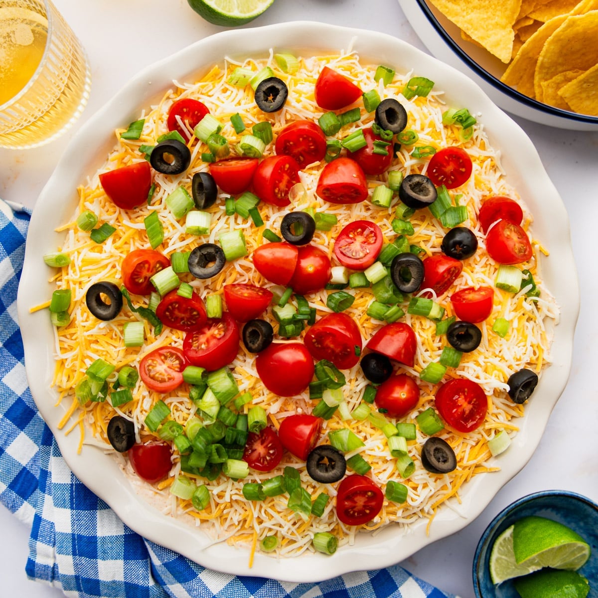 7 Layer Bean Dip