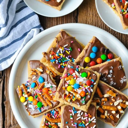ChocolateCovered Graham Crackers The Seasoned Mom