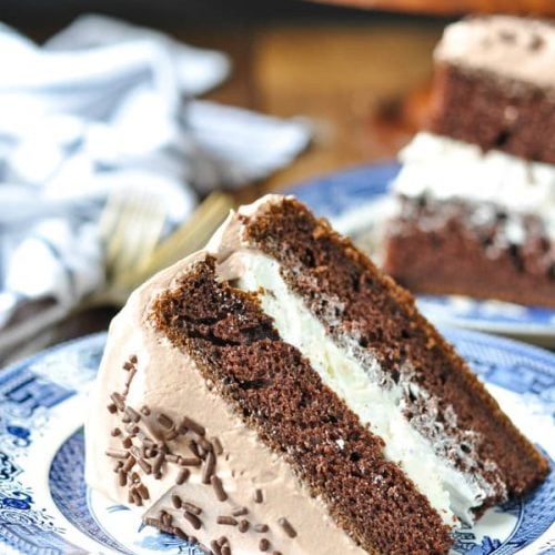 Easy Chocolate Cake with Cream Filling The Seasoned Mom