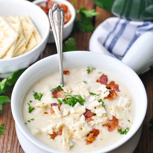 New England Clam Chowder - That's More Like a Soup