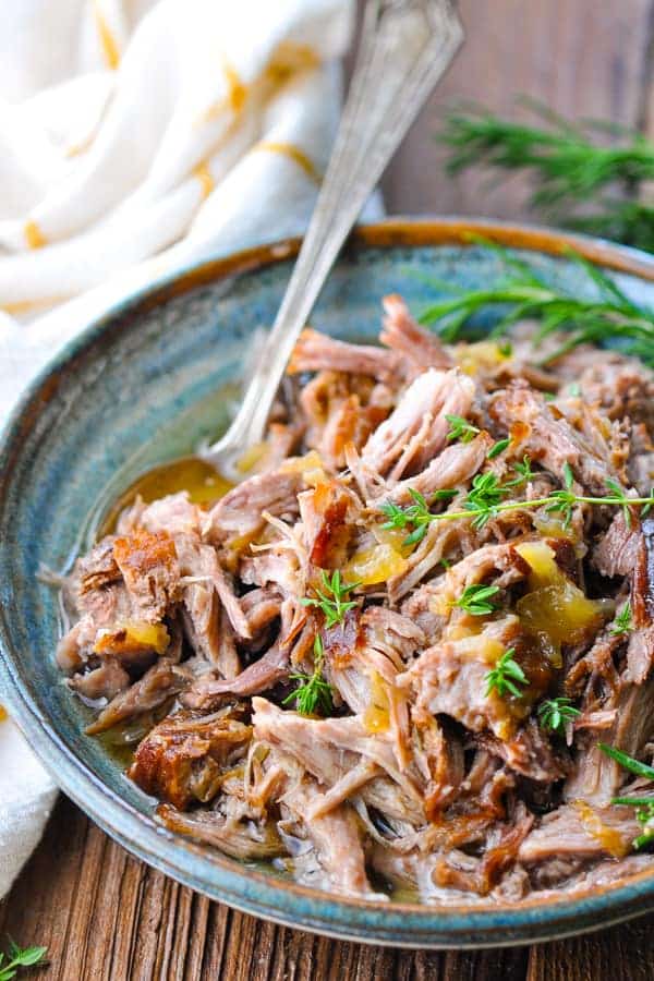 Cider Braised Pork Shoulder Roast The Seasoned Mom