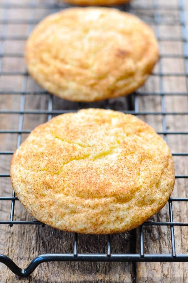 Snickerdoodle Cookies The Seasoned Mom