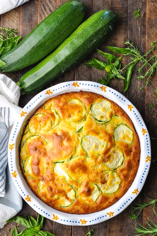 Zucchini Pie The Seasoned Mom