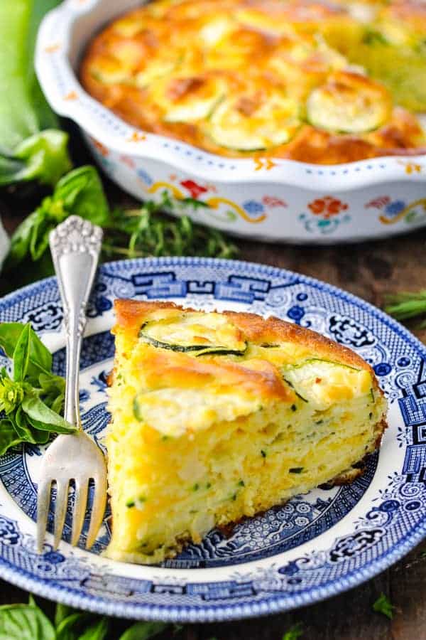 Zucchini Pie The Seasoned Mom