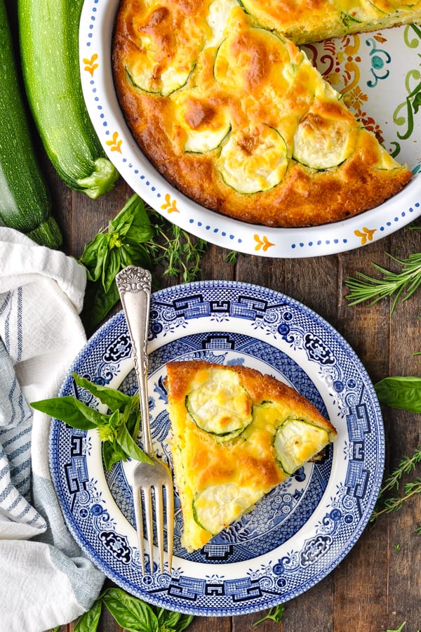 Zucchini Pie The Seasoned Mom