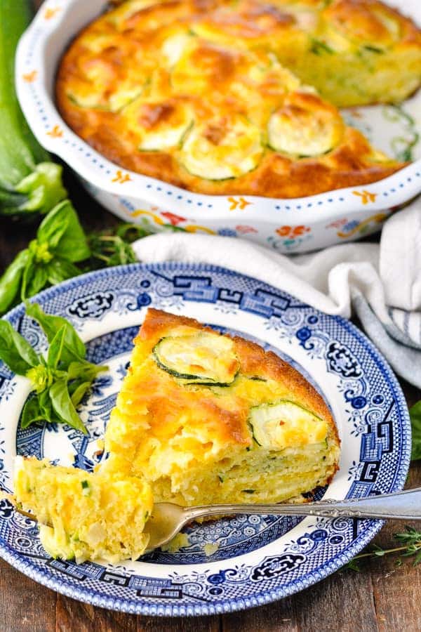 Zucchini Pie The Seasoned Mom