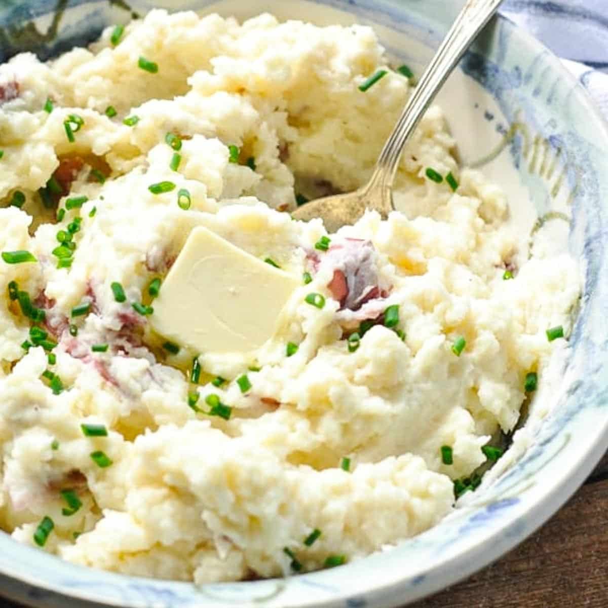 Red Skin Mashed Potatoes