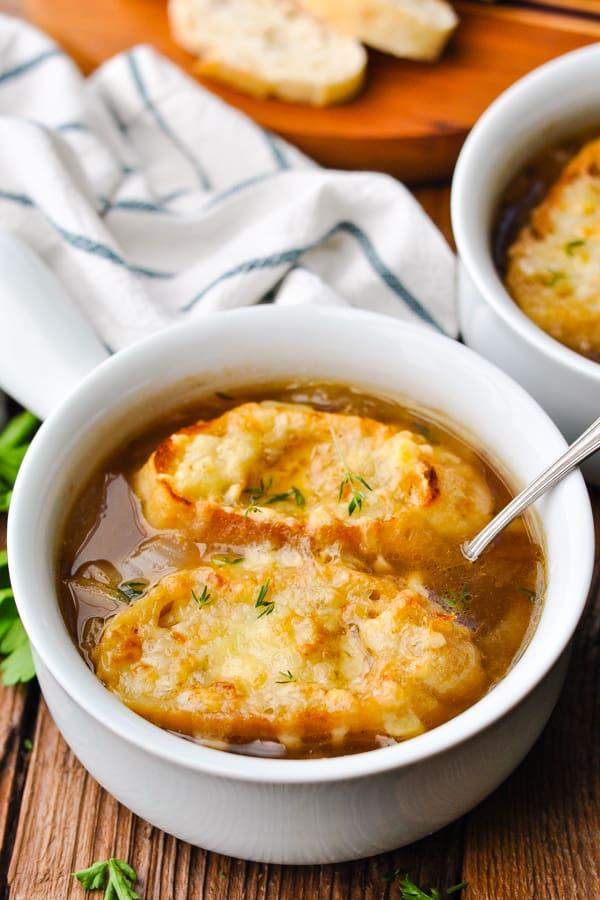 Easy French Onion Soup - The Seasoned Mom