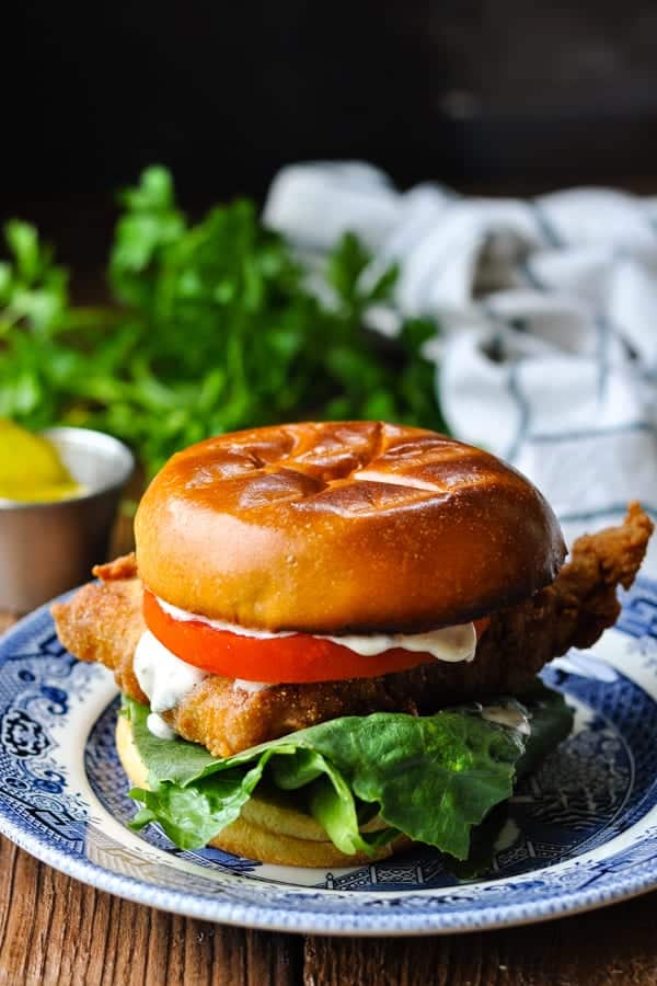 Crispy Fried Fish Sandwiches The Seasoned Mom