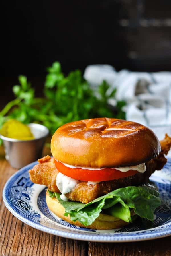 Crispy Fried Fish Sandwiches The Seasoned Mom