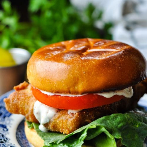 Crispy Fried Fish Sandwiches The Seasoned Mom