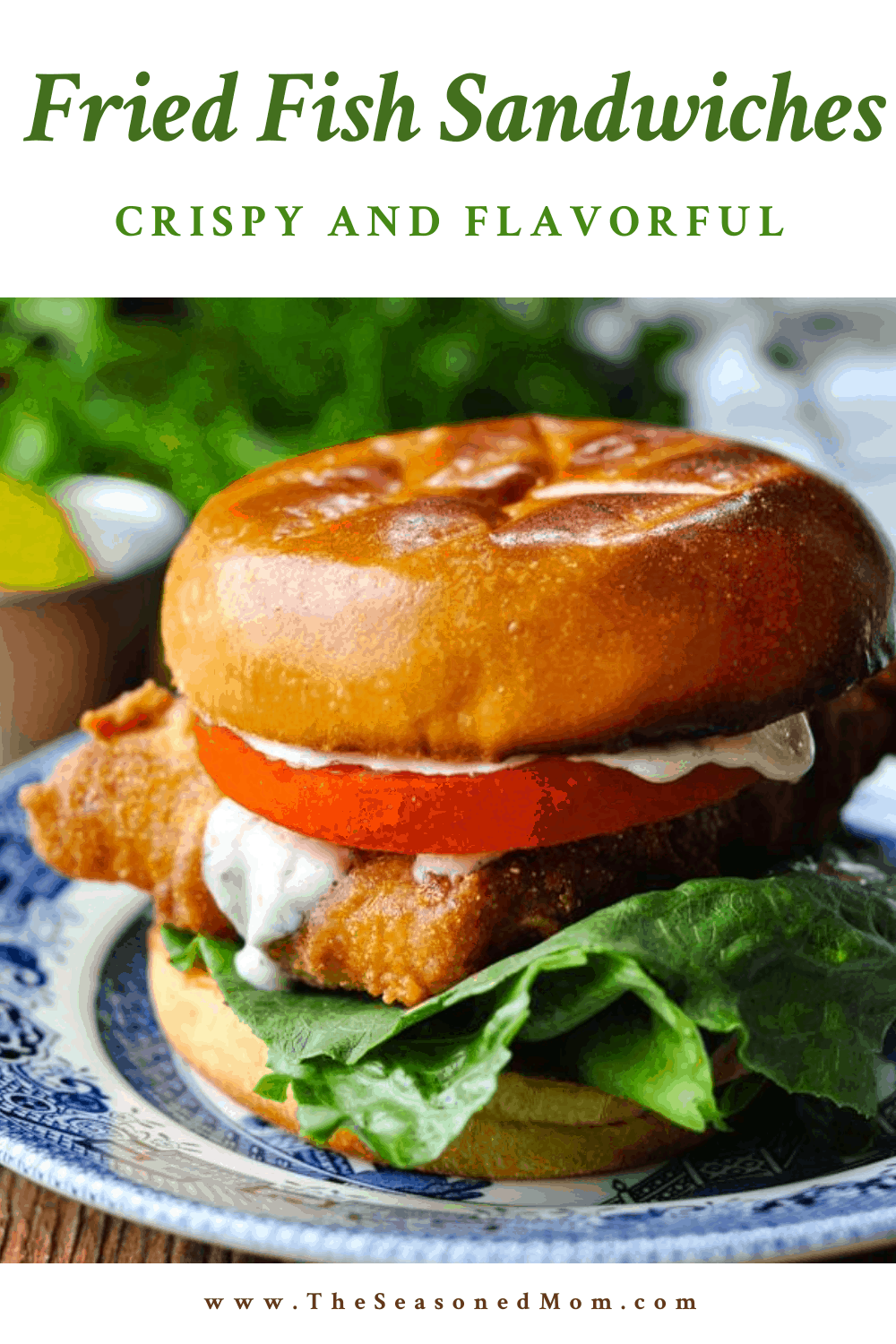 Crispy Fried Fish Sandwiches The Seasoned Mom