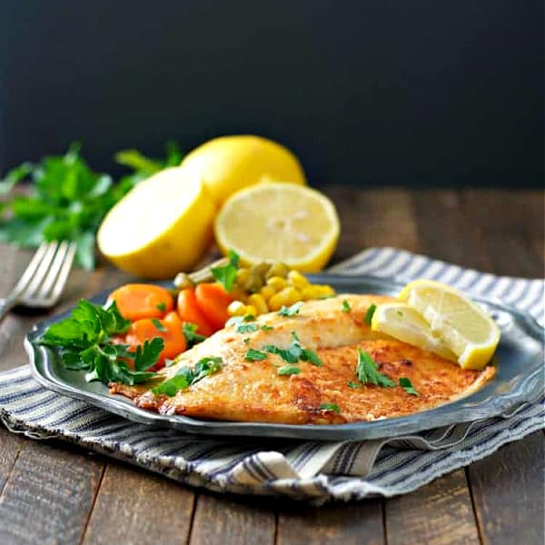 5Ingredient Parmesan Crusted Tilapia The Seasoned Mom