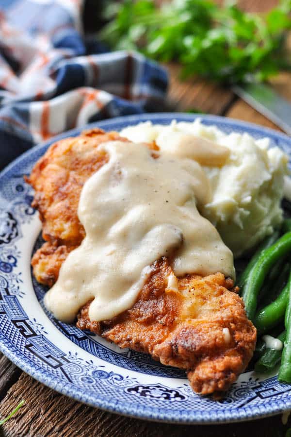 Fried Chicken Cutlets and Country Gravy The Seasoned Mom