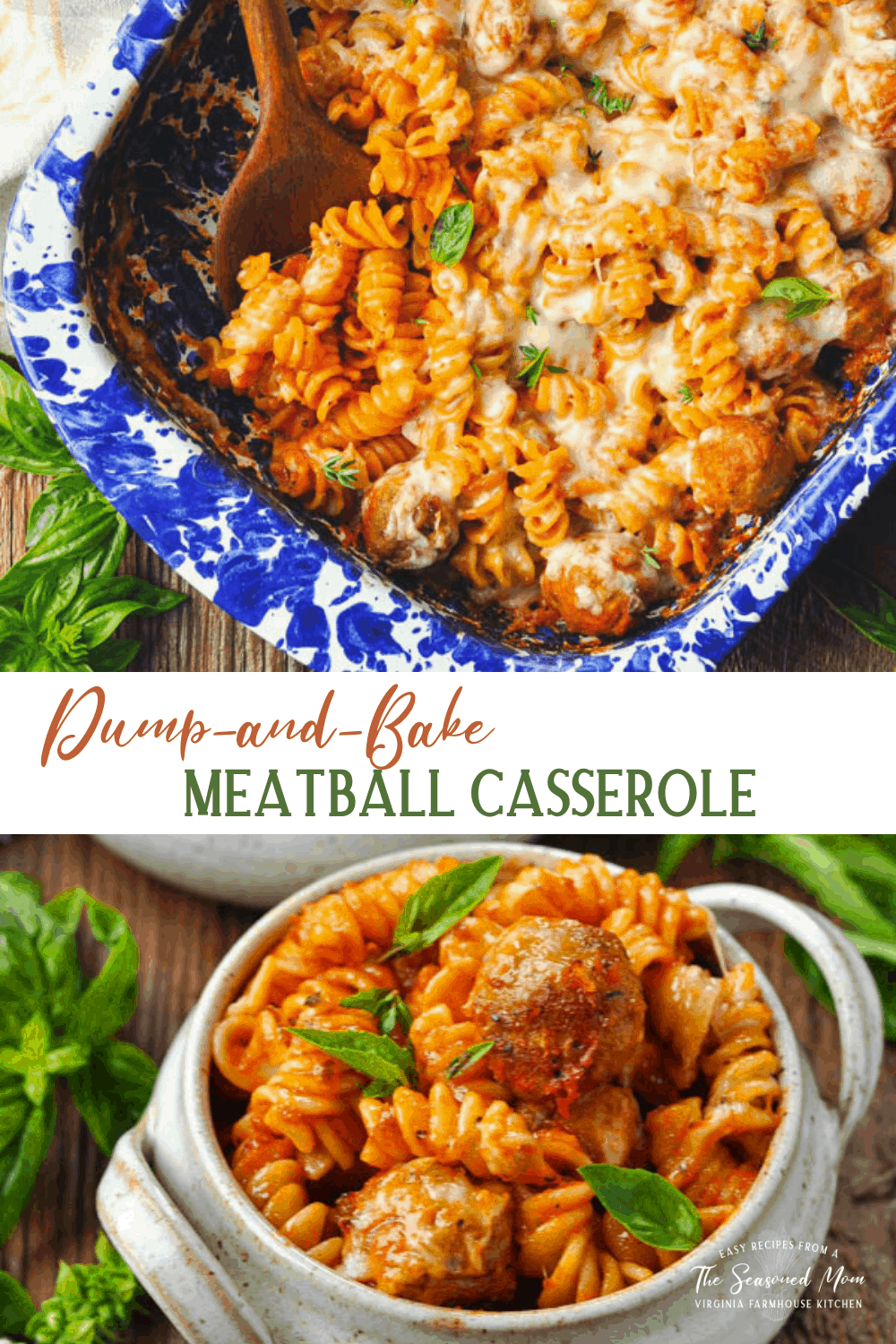 Dump and Bake Meatball Casserole The Seasoned Mom