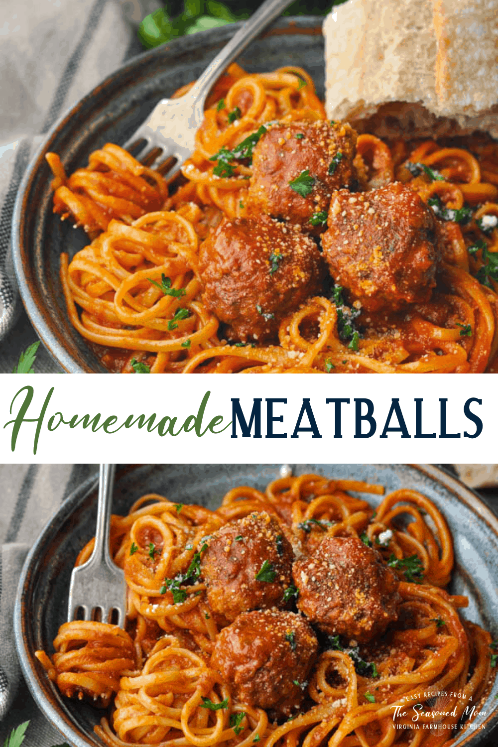 Homemade Meatballs The Seasoned Mom