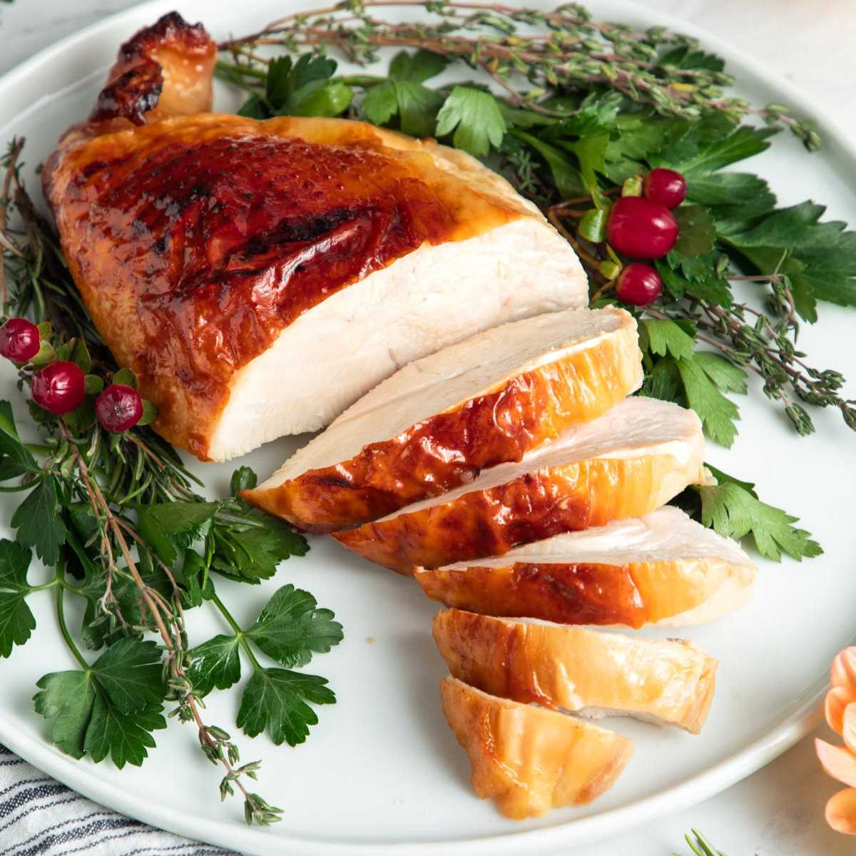 Maple Glazed Turkey Breast