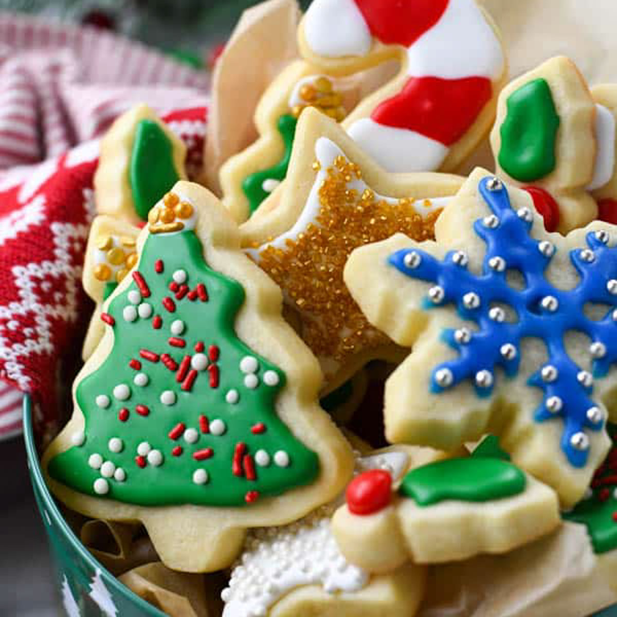 Mini Christmas Cookie Set (6 Pieces)